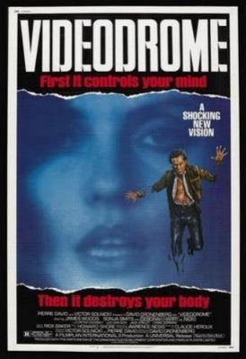 Videodrome Metal Movie Poster 8in x 12in The Poster Depot
