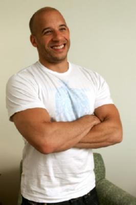 Vin Diesel poster tin Metal Print Wall Art