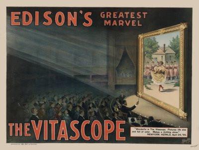 Vitascope Metal Poster Choose Style | The Poster Depot The Poster Depot