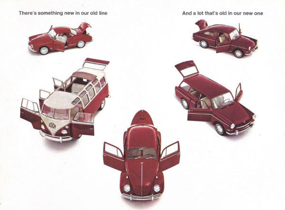 Volkswagen Ad 1961 poster for sale cheap United States USA