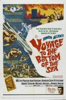 Voyage To The Bottom Of The Sea movie poster Sign 8in x 12in