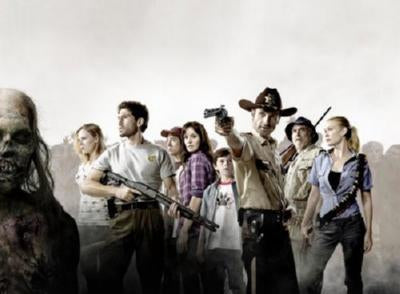 Walking Dead Cast poster tin sign Wall Art