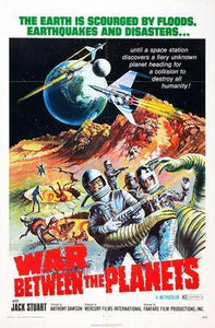 War Between The Planets movie poster Sign 8in x 12in