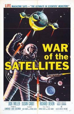 War Of The Satellites Metal Movie Poster 8in x 12in The Poster Depot