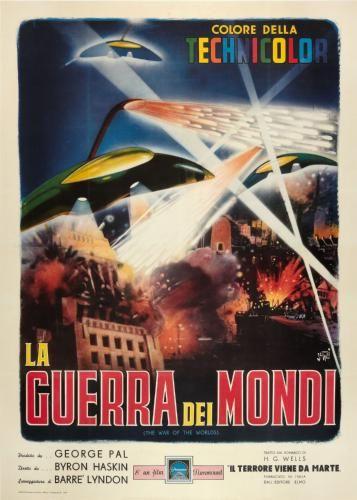 War Of The Worlds Metal Movie Poster 8in x 12in
