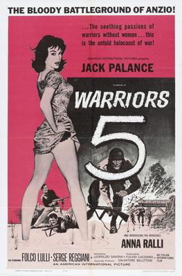 Warriors Five 5 Movie Poster 11 inch x 17 inch poster The Poster Depot