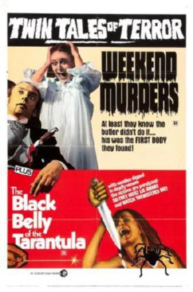 Weekend Murders Combo Movie poster 24in x 36in for sale cheap United States USA