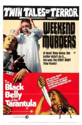Weekend Murders Combo Movie poster 24in x 36in for sale cheap United States USA