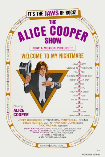 Welcome To My Nightmare Mini Poster Alice Cooper 11x17 Mini Poster