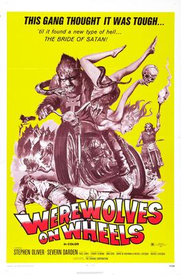 Werewolves On Wheels Movie Poster 11x17 Mini Poster