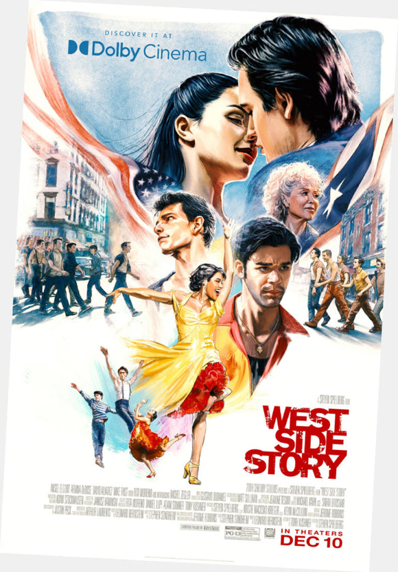 West Side Story 2021 Movie poster for sale cheap United States USA