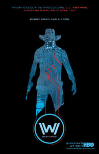 Westworld Tv tin sign Poster| theposterdepot.com