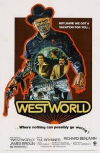 Westworld movie poster Sign 8in x 12in