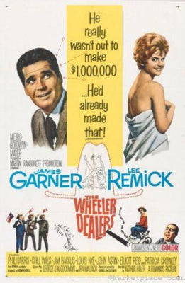 Wheeler Dealers Metal Movie Poster 8in x 12in