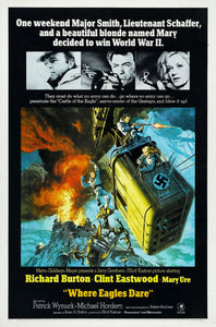 Movie Posters, where eagles dare