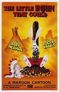 Who framed Roger Rabbit Movie poster Little Injun That Could for sale cheap United States USA