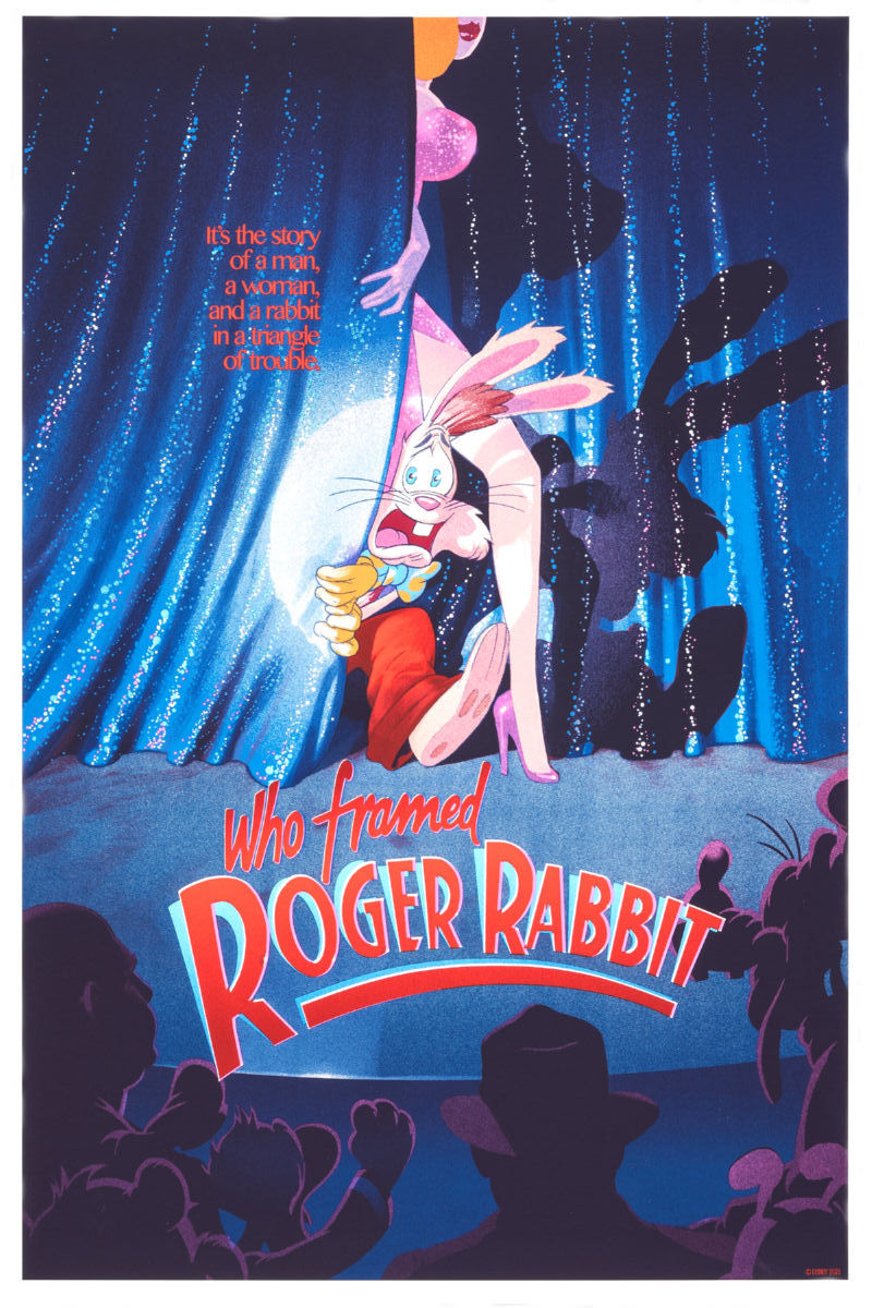 Who Framed Roger Rabbitt Movie Poster 24x36 24inx36in The Poster Depot