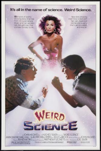 Weird Science Metal Movie Poster 8in x 12in The Poster Depot