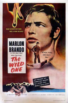 Wild One The Marlon Brando Metal Movie Poster 8in x 12in