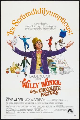 Willy Wonka And The Chocolate Factory Movie Poster 11 inch x 17 inch poster The Poster Depot