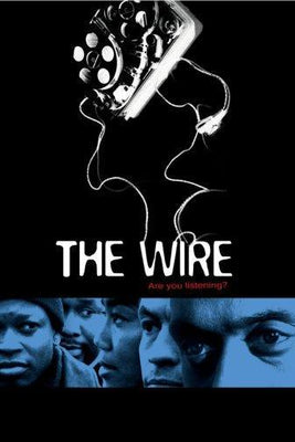 The Wire movie poster Metal Print 8in x 12in