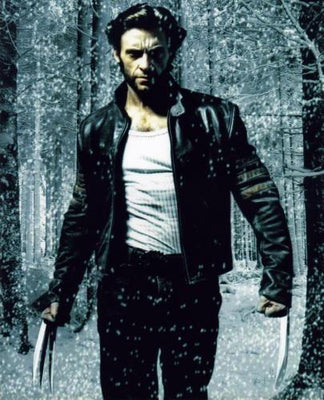 Hugh Jackman Metal Print 8in x 12in