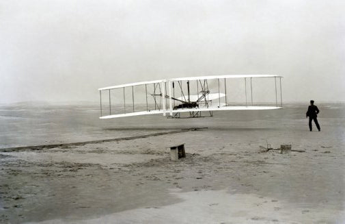 Wright Brothers Poster Flight 11x17 Mini Poster