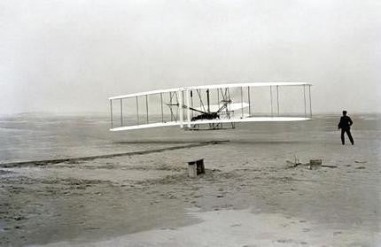 Wright Brothers Poster Flight 11x17 Mini Poster