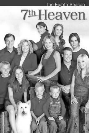 7Th Heaven Poster Black and White Mini Poster 11"x17"