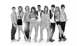 90210 Poster Black and White Poster 16"x24"