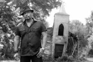 Aaron Neville black and white poster