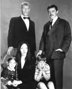Addams Family Poster Black and White Mini Poster 11"x17"