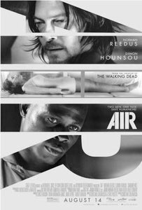 Air black and white poster