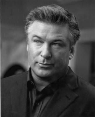 Alec Baldwin Poster Black and White Mini Poster 11"x17"