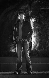 Alex O'Loughlin Poster Black and White Poster 16"x24"