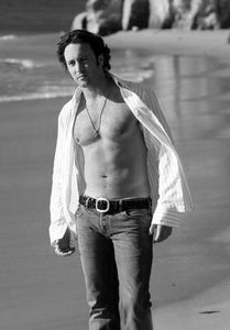 Alex O'Loughlin Poster Black and White Poster 27"x40"