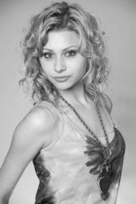 Aly Michalka Poster Black and White Mini Poster 11"x17"