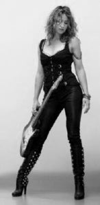 Ana Popovic Poster Black and White Poster 16"x24"