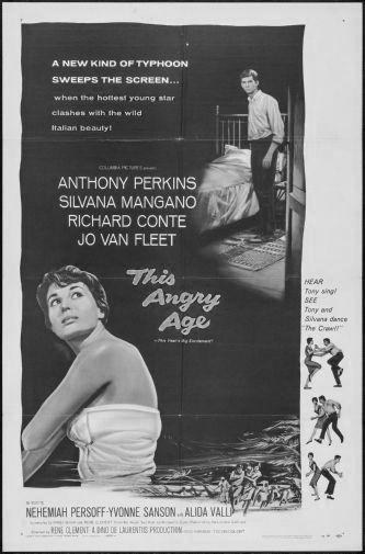 Angry Age This black and white poster