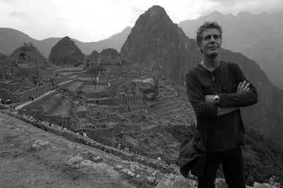 Anthony Bourdain Poster Black and White Poster 27"x40" The Poster Depot