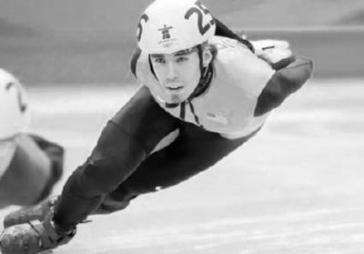 Apolo Anton Ohno poster tin Metal Print Wall Art