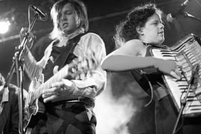 Arcade Fire Poster Black and White Mini Poster 11"x17"