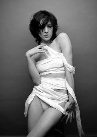 Asia Argento Poster Black and White Poster 27