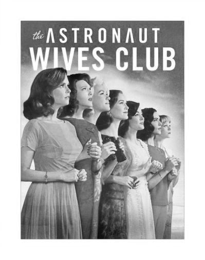 Astronaut Wives Club The Poster Black and White Mini Poster 11
