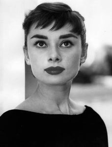 Audrey Hepburn Poster Black and White Poster 16"x24"