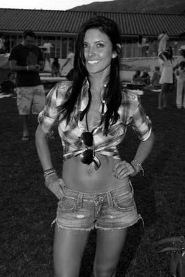 Audrina Patridge poster Black and White poster for sale cheap United States USA