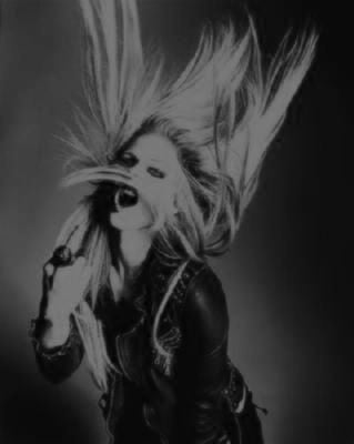 Avril Lavigne Poster Black and White Mini Poster 11"x17"