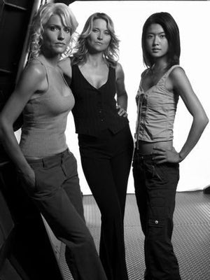 Battlestar Galactica Poster Black and White Poster 24x36 The Poster Depot