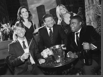 30 Rock Poster Black and White Poster 16x24 The Poster Depot