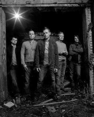 3 Doors Down black and white poster
